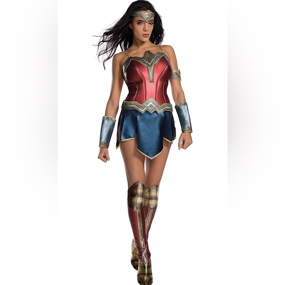 Wonder Woman With Boot Tops Adult Sized Costume